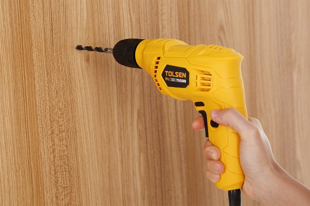 MÁY KHOAN 10MM 400W TOLSEN 79500 - HÀNG CHÍNH HÃNG
