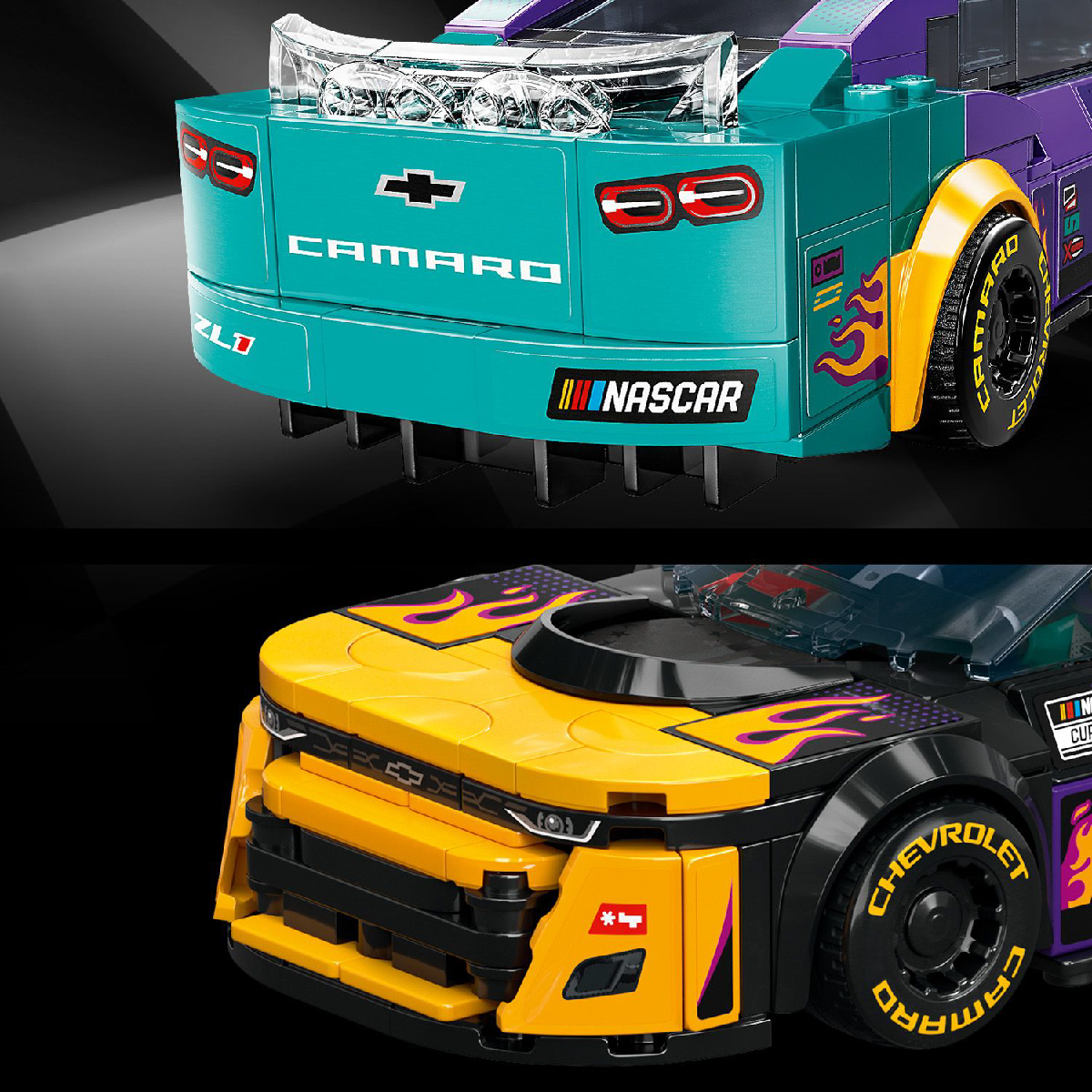 LEGO SPEED CHAMPIONS 76935 Đồ Chơi Lắp Ráp Siêu Xe NASCAR Next Gen Chevrolet Camaro ZL1 (328 Chi Tiết)