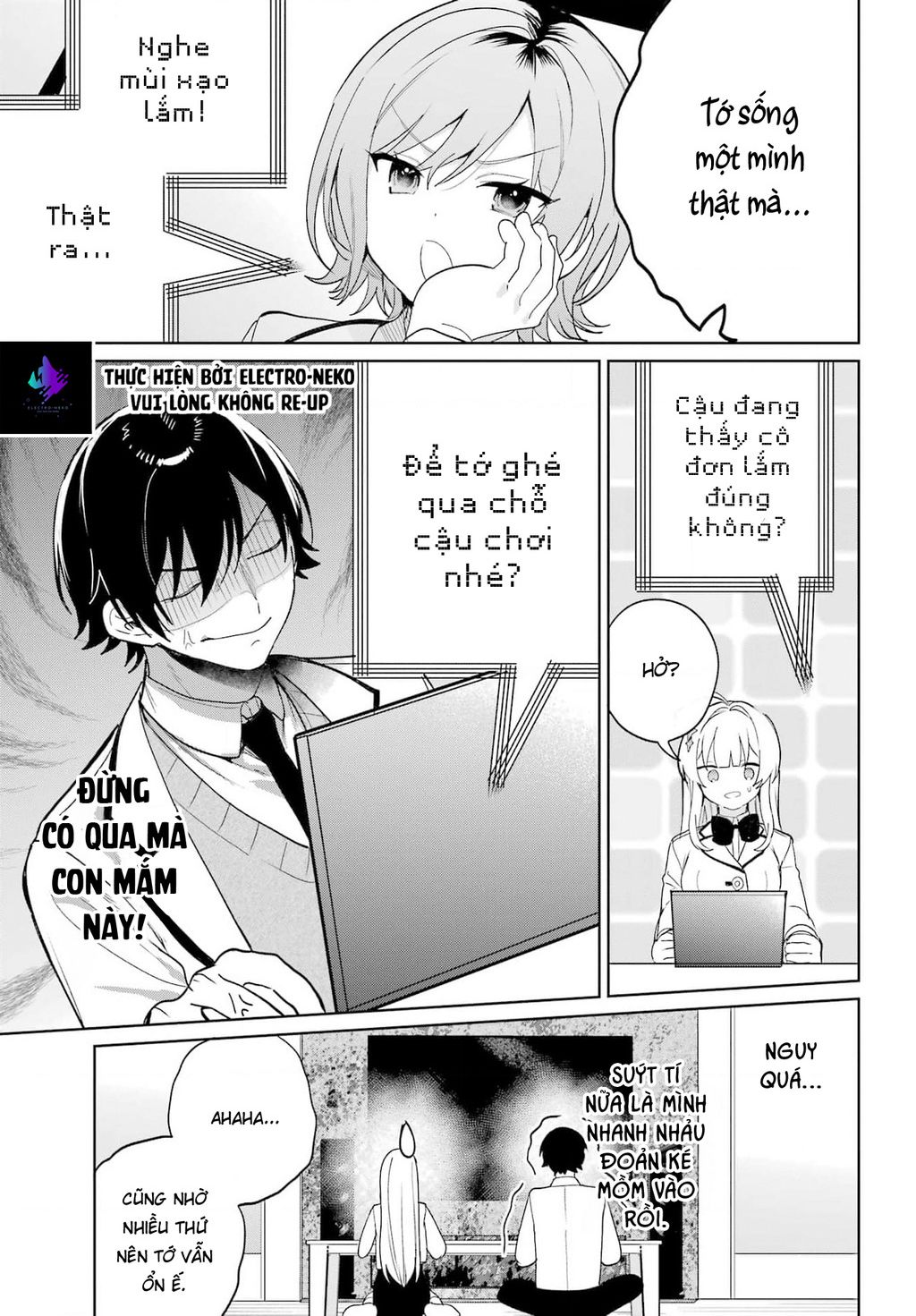 sau khi chuyển sang học online, tôi đành phải chuyển sang sống chung với cô nàng xinh đẹp nhất lớp chapter 5 16