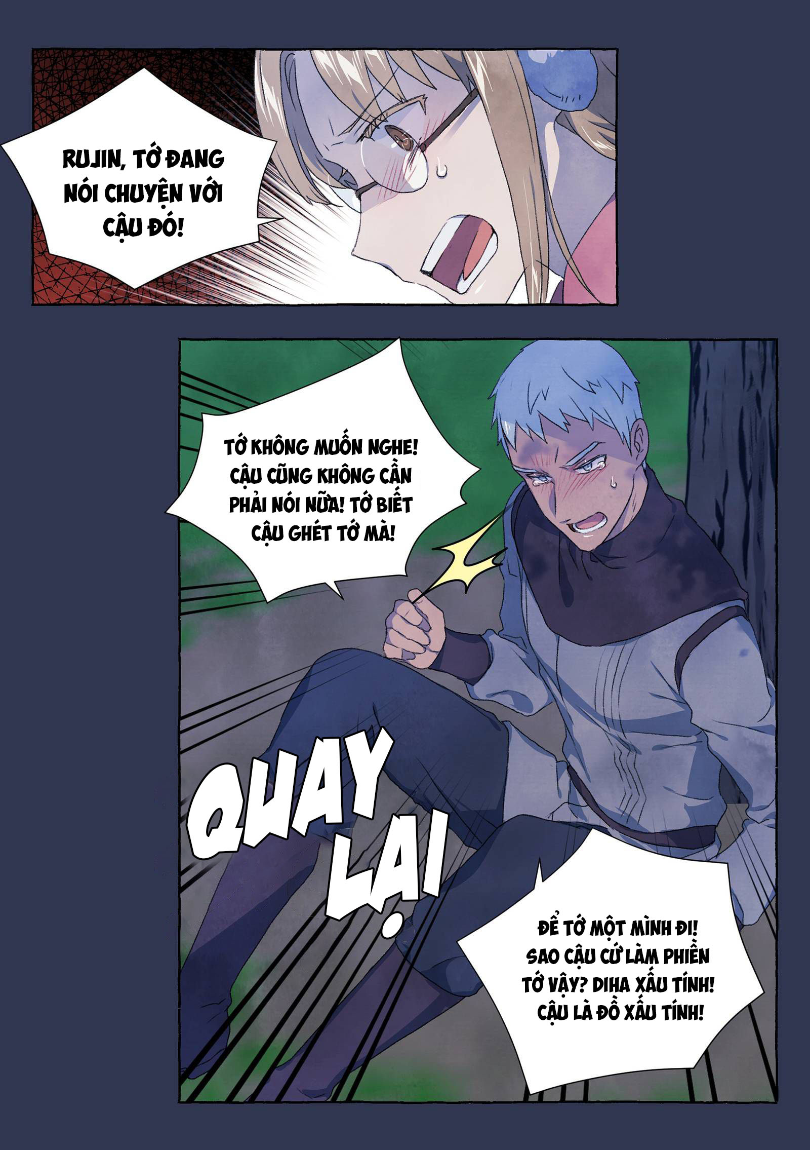 mối tình đầu của chàng sói khờ chapter 25 27