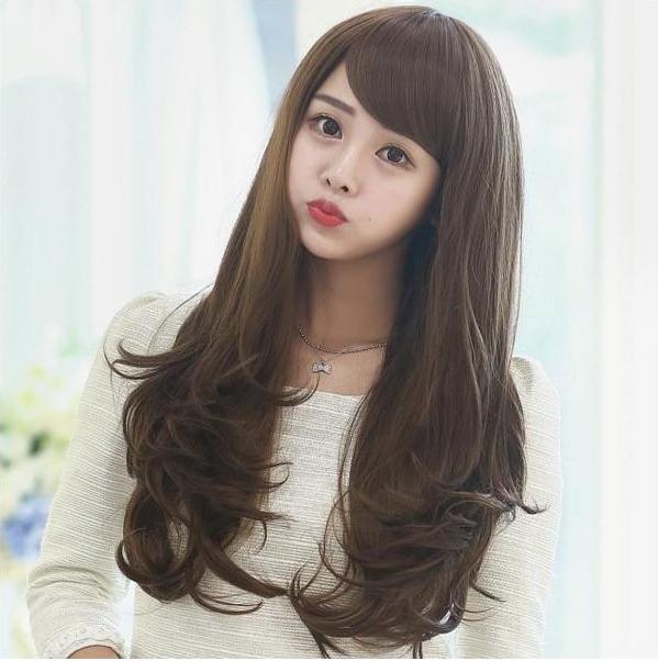 Tóc Giả Tơ Nhật Có Da Đầu S154