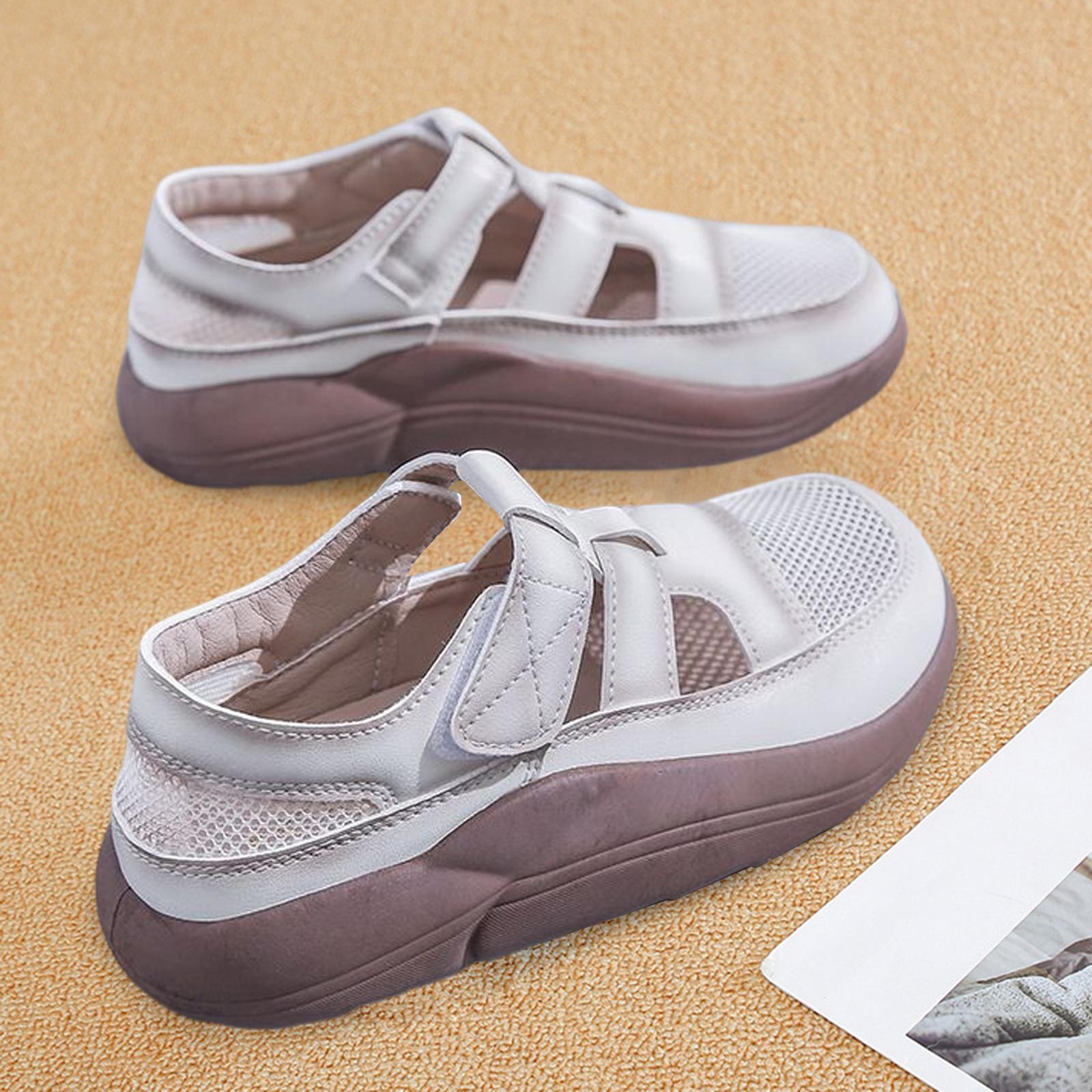 Women's Casual Shoes Slip on Fashion Sneakers Thick Soled Nonslip Sports Shoes Female Platform Shoes Walking Shoes for Running Hiking Outdoor