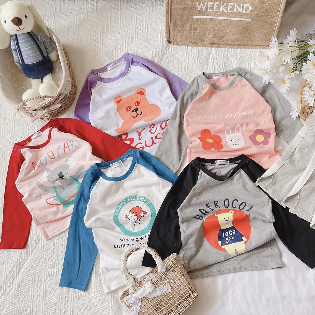 BỘ COTTON MỊN BÉ GÁI HÀNG THU MẪU 2021 DH542