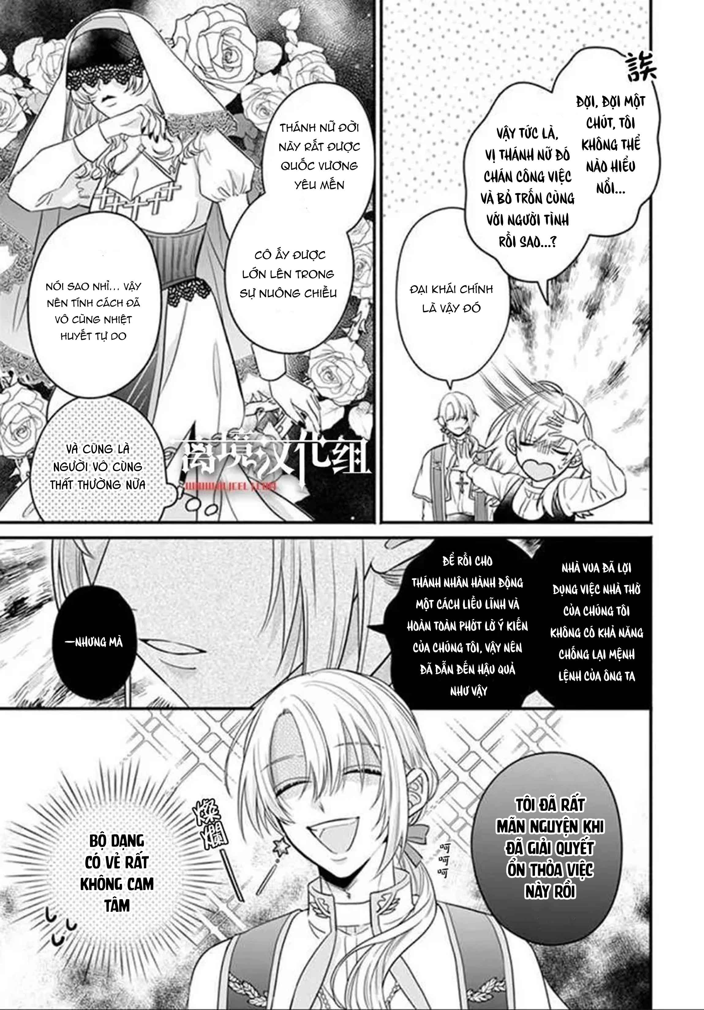 quá trình thánh nữ giả tạo được tôn lên làm thần chapter 1.2 1