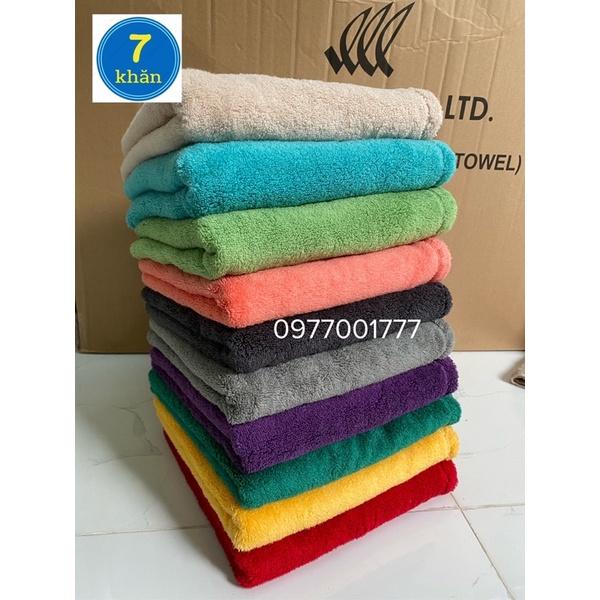 Khăn tắm vừa Xuất Hàn chính hãng Songwol nhiều mầu-50x100cm