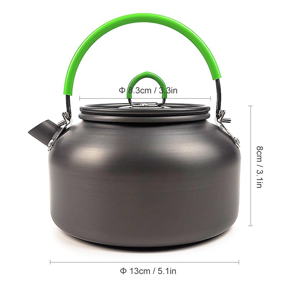 Ấm Nước Mini 0.8L Kèm Túi Đựng Tiện Dụng Mang Theo Du Lịch Cắm Trại