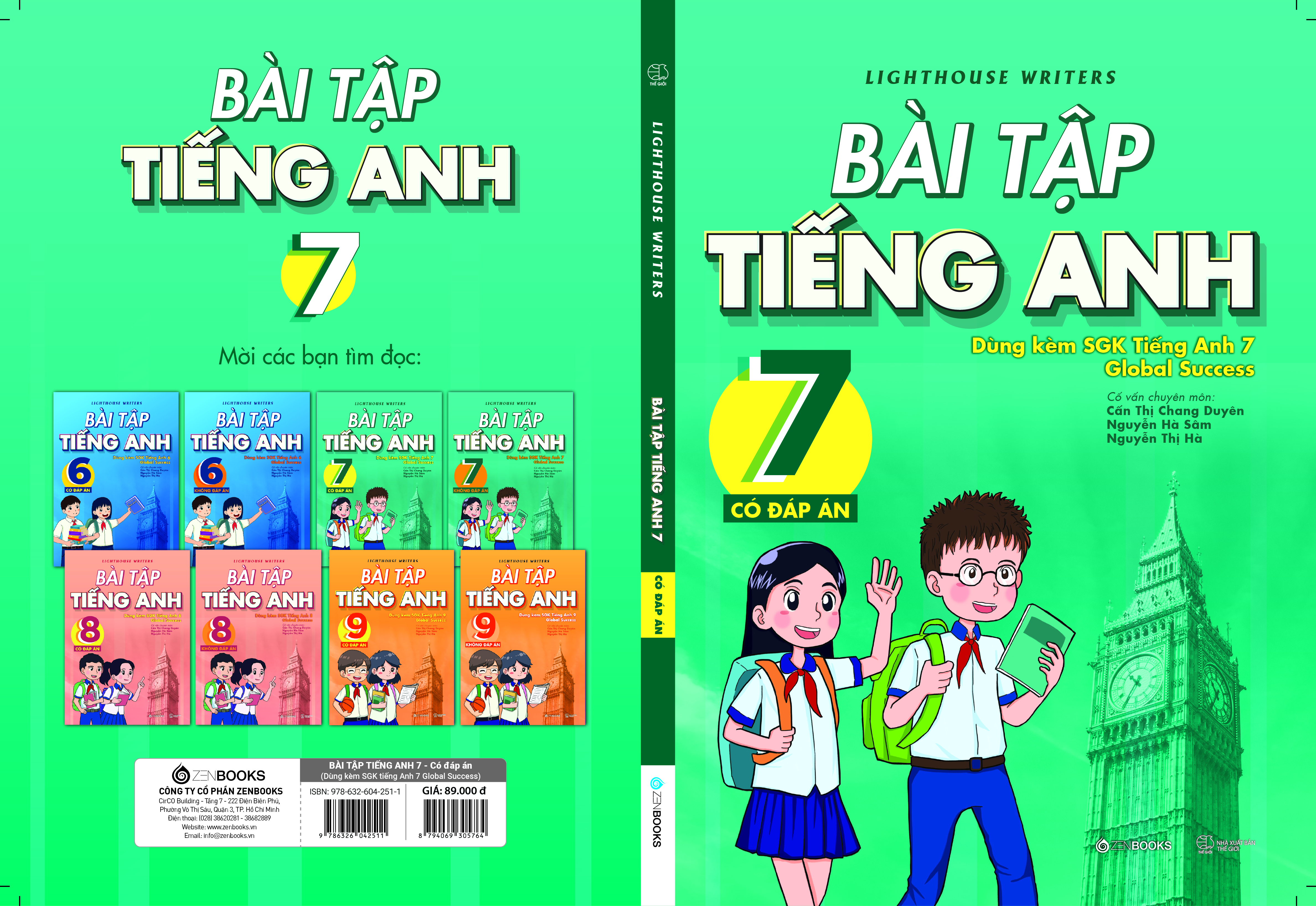 Sách Bài Tập Tiếng Anh 7 - Có Đáp Án (Dùng Kèm SGK Tiếng Anh 7 Global Success)