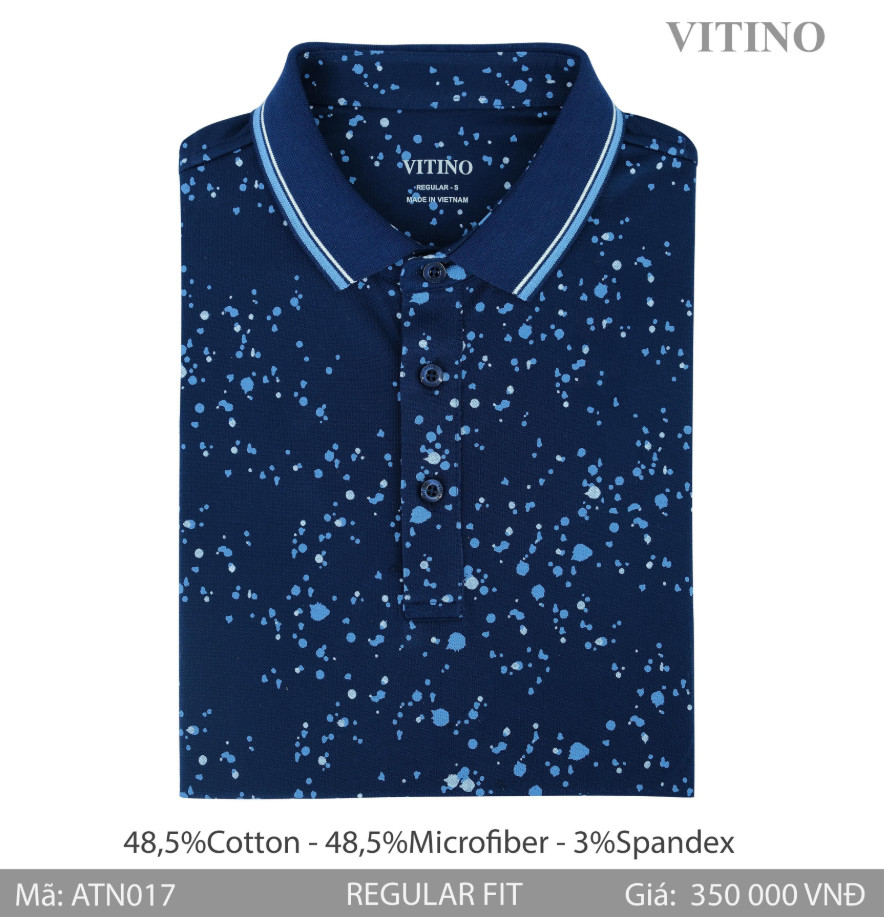 ÁO THUN POLO NAM CÔNG SỞ NGẮN TAY ATN017