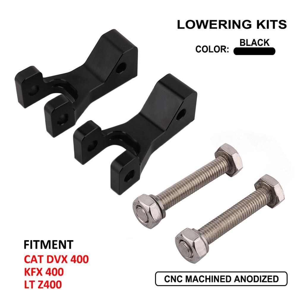 Aluminium Alloy 3.5in Front Lowering Kit ARCTIC CAT DVX400-Black