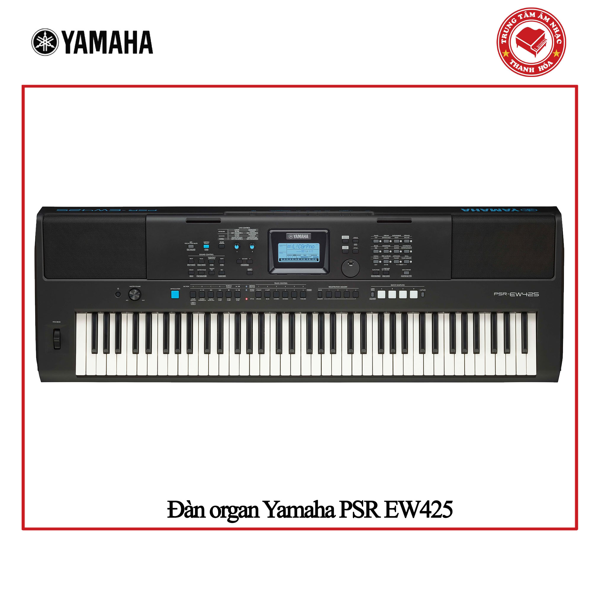 Đàn Organ Yamaha PSR EW425 - Keyboard 76 phím Yamaha EW425 || Hàng chính hãng