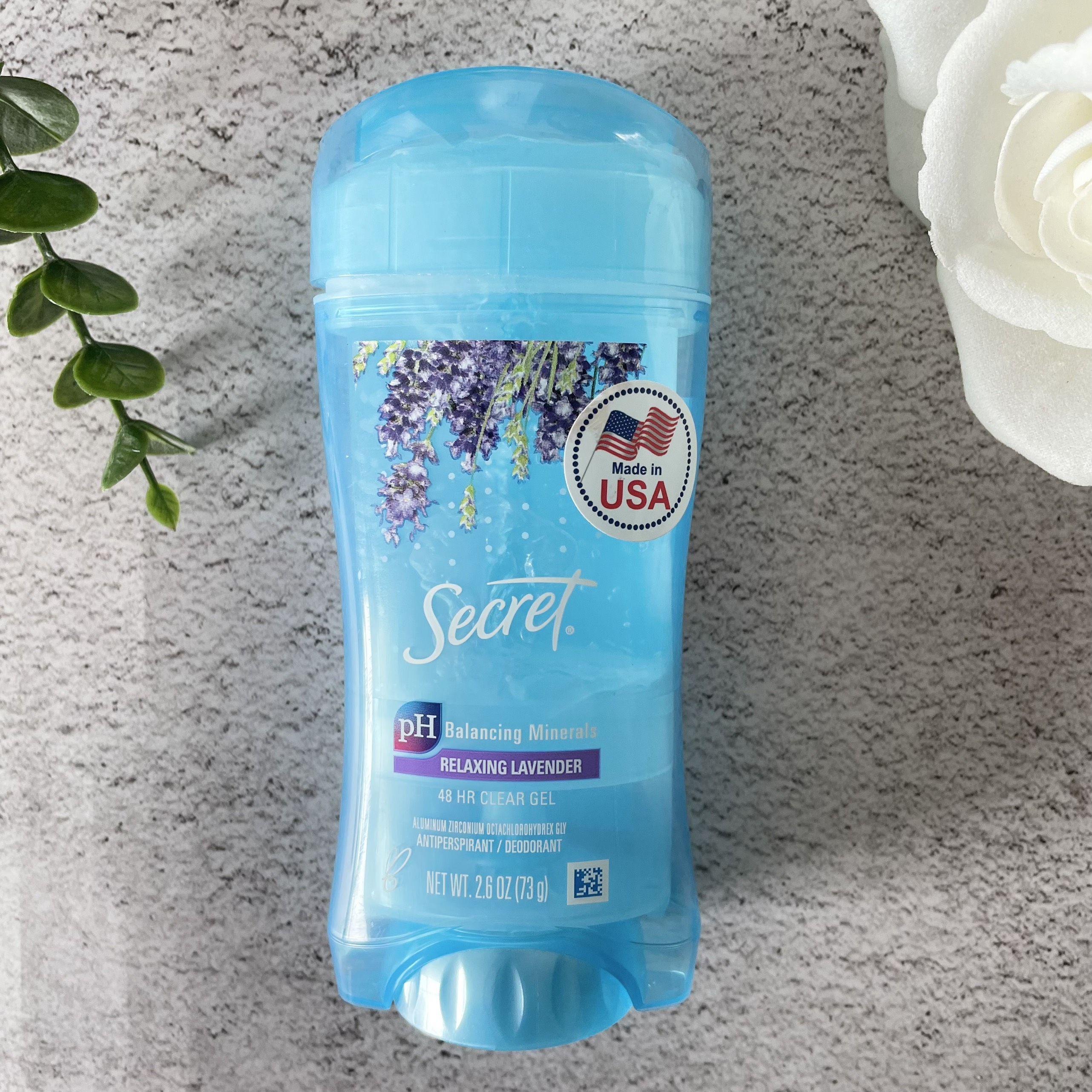 Lăn Khử Mùi Nữ Secret Relaxing Lavender 48HR Clear Gel 73G Hàng Nhập Mỹ