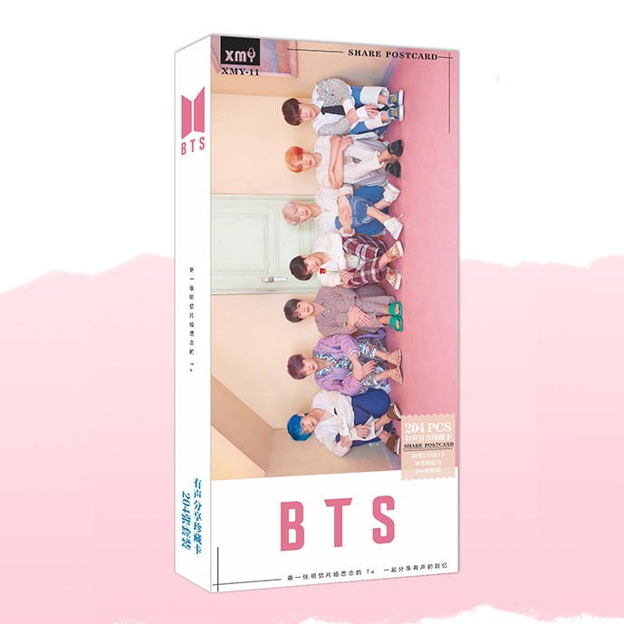 Postcard BTS "Map of the Soul: Persona" 204pcs mới