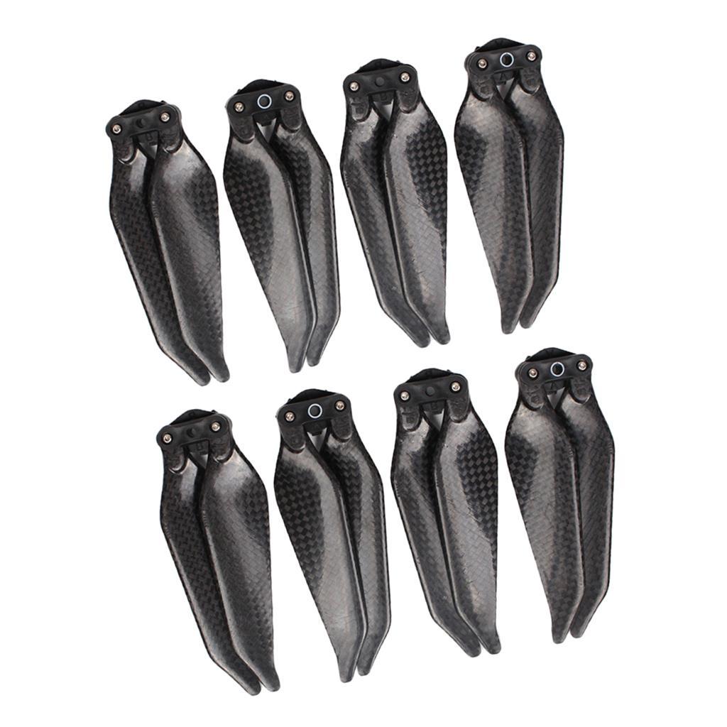 8 Packs Quick Release Carbon Fiber Propeller for DJI Mavic Pro / Platinum