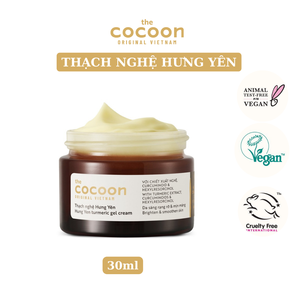 Thạch nghệ Hưng Yên giúp làm sáng da và mờ thâm Cocoon 30ml