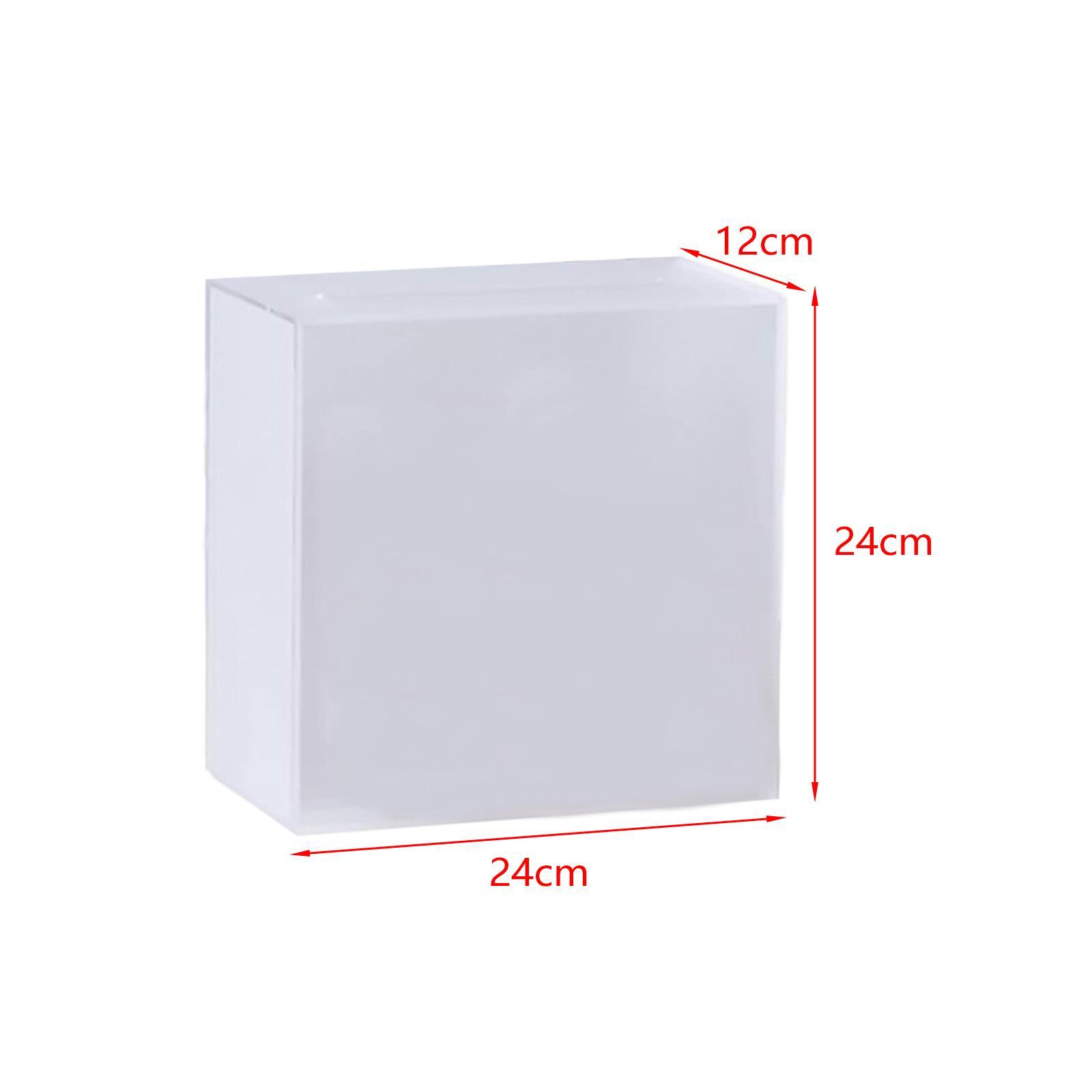 Clear Acrylic  Box Theme Card Box for Anniversary Birthday Bride
