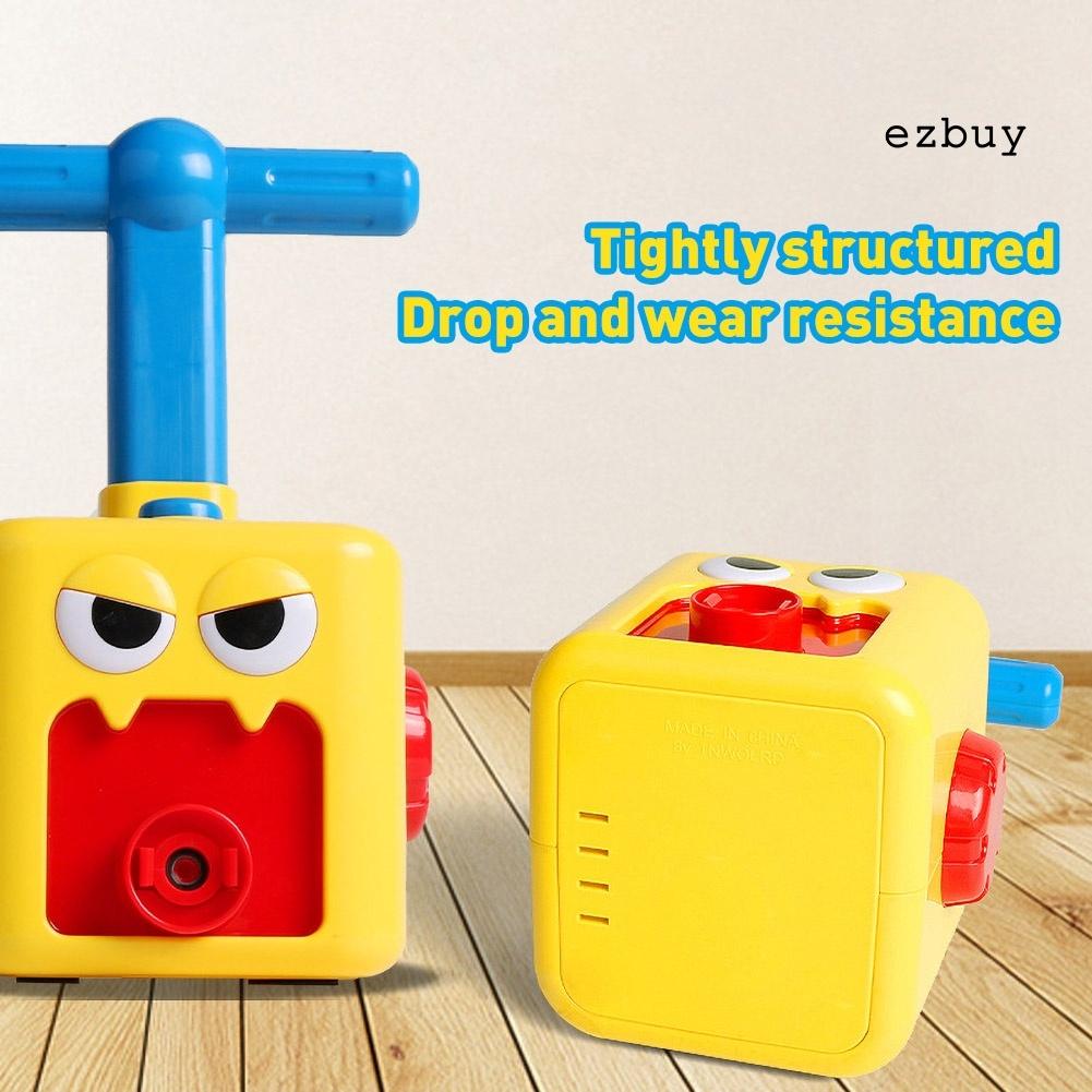 EY-Press-Powered Racing Car with Manual Balloon Pump Educational Toys Kids Gift