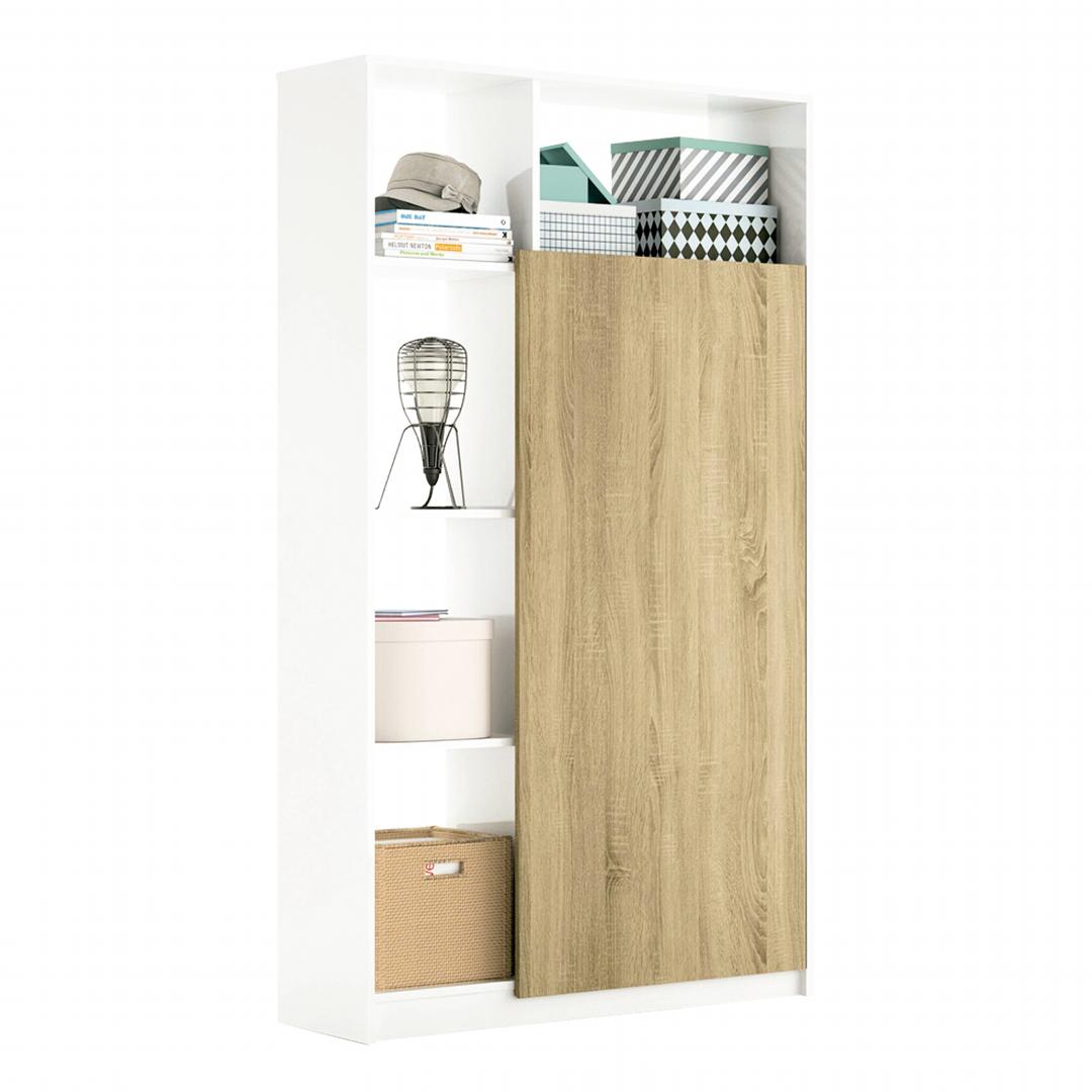 Tủ quần áo gỗ hiện đại SMLIFE Cameron | Gỗ MDF dày 17mm chống ẩm | D80xR80xC45cm