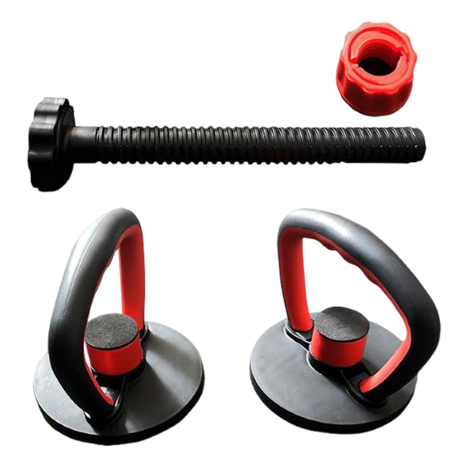 Adjustable Dumbbell Grip Exercise home and gym Strength Training Kettlebell Handle Gear