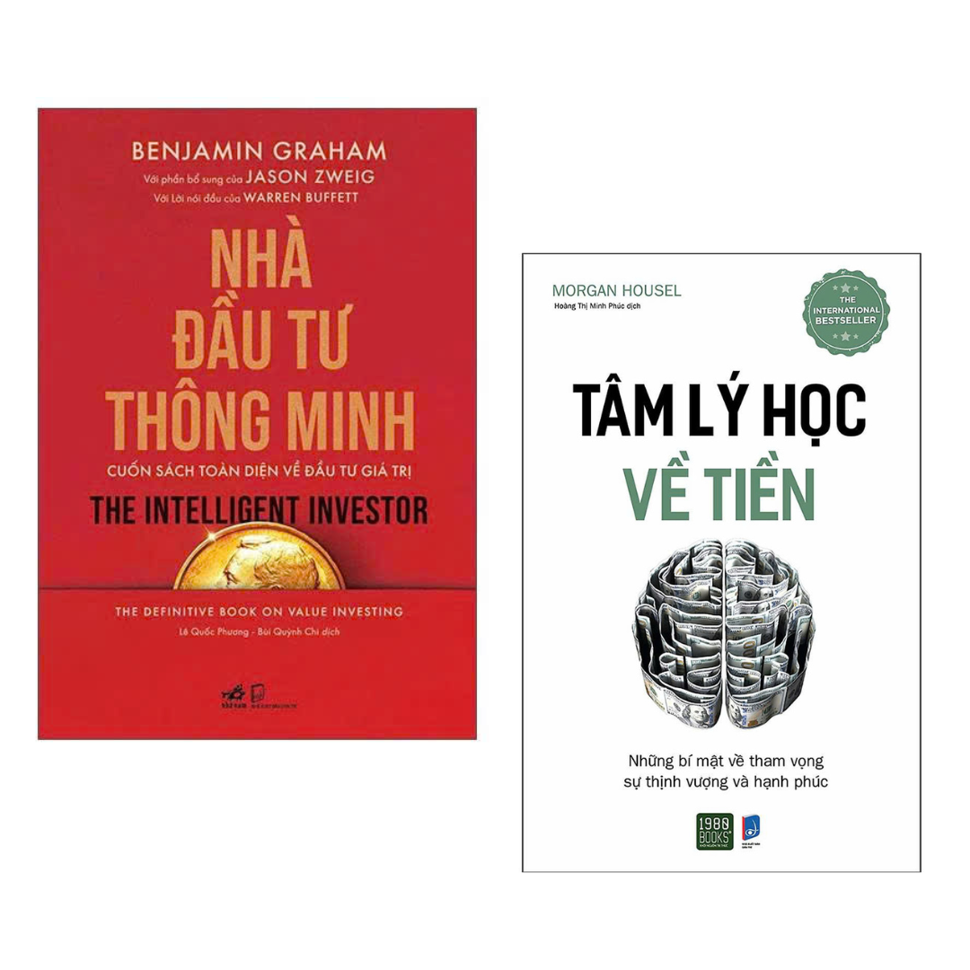 Combo 2 Cuốn: Tâm Lý Học Về Tiền + Nhà Đầu Tư Thông Minh