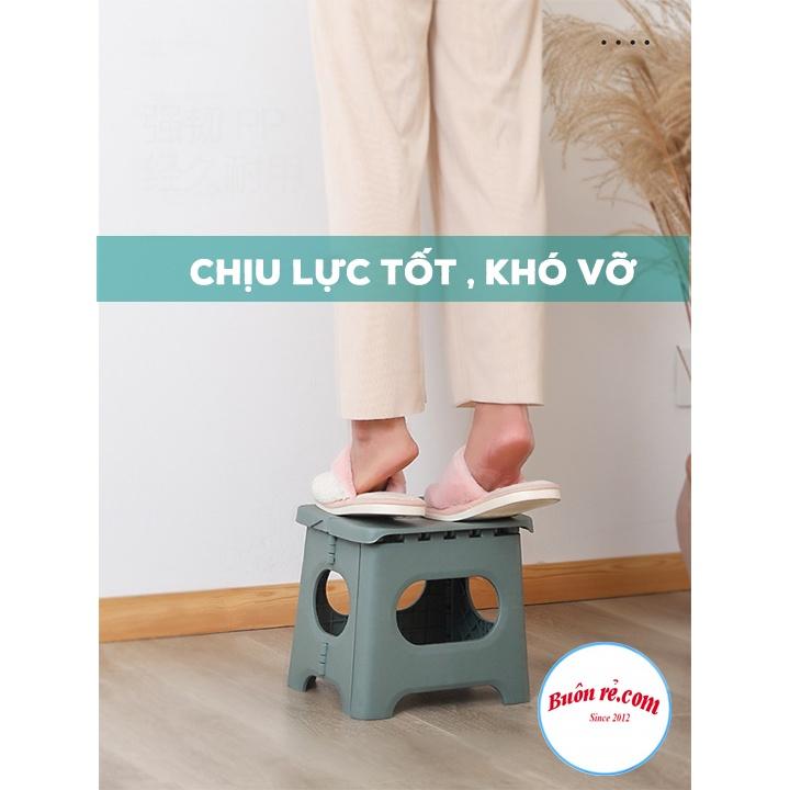 Ghế nhựa gấp gọn Hokori Việt Nhật 2058 – 2059 – Ghế đẩu xếp gọn tiết kiệm không gian tiện ích - 01534 – Buôn Rẻ