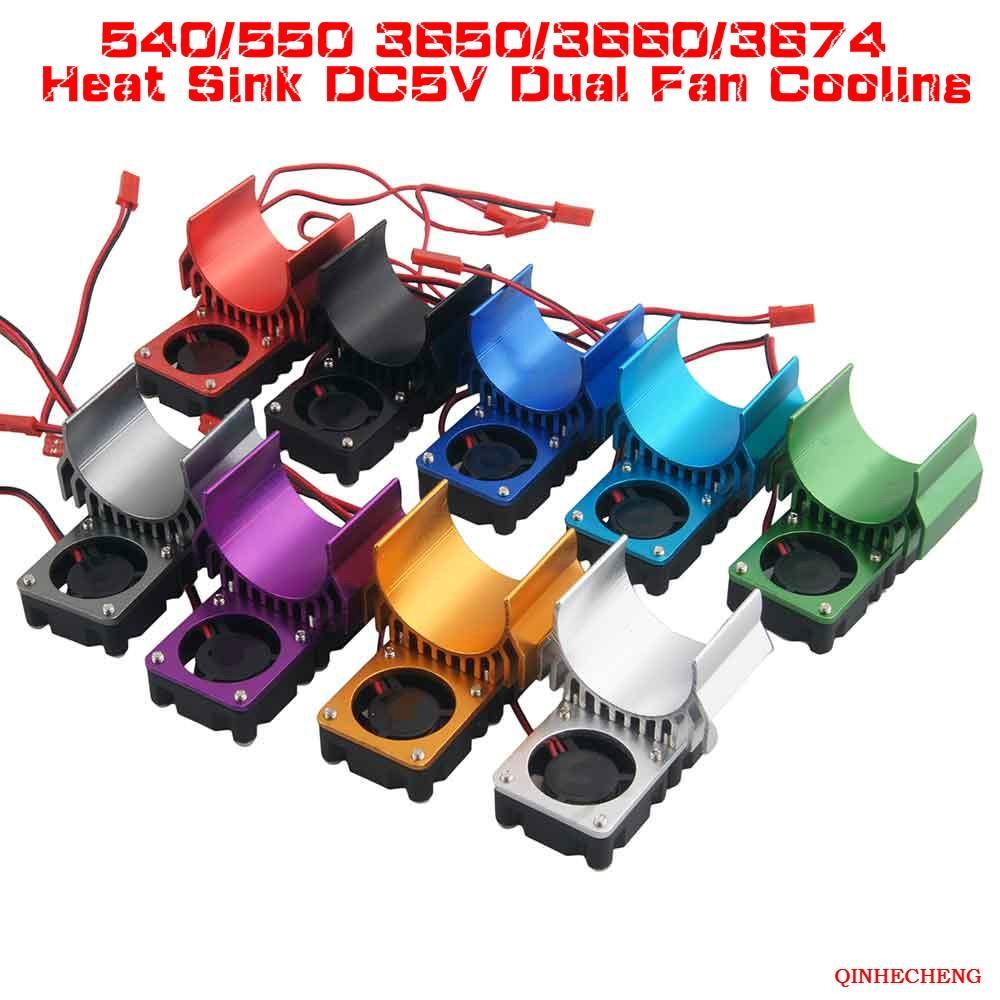 Quạt Tản Nhiệt Kép DC5V 540 / 550 Motor  Cho Dòng Xe HSP