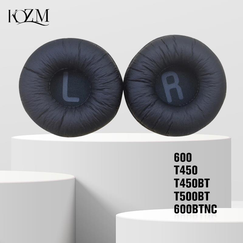 Tấm đệm tai cho JBL Tune600 T450 T450BT T500BT 600BTNC tai nghe tai nghe thay thế Tai nghe Ear PU PU DA Màu 70mm