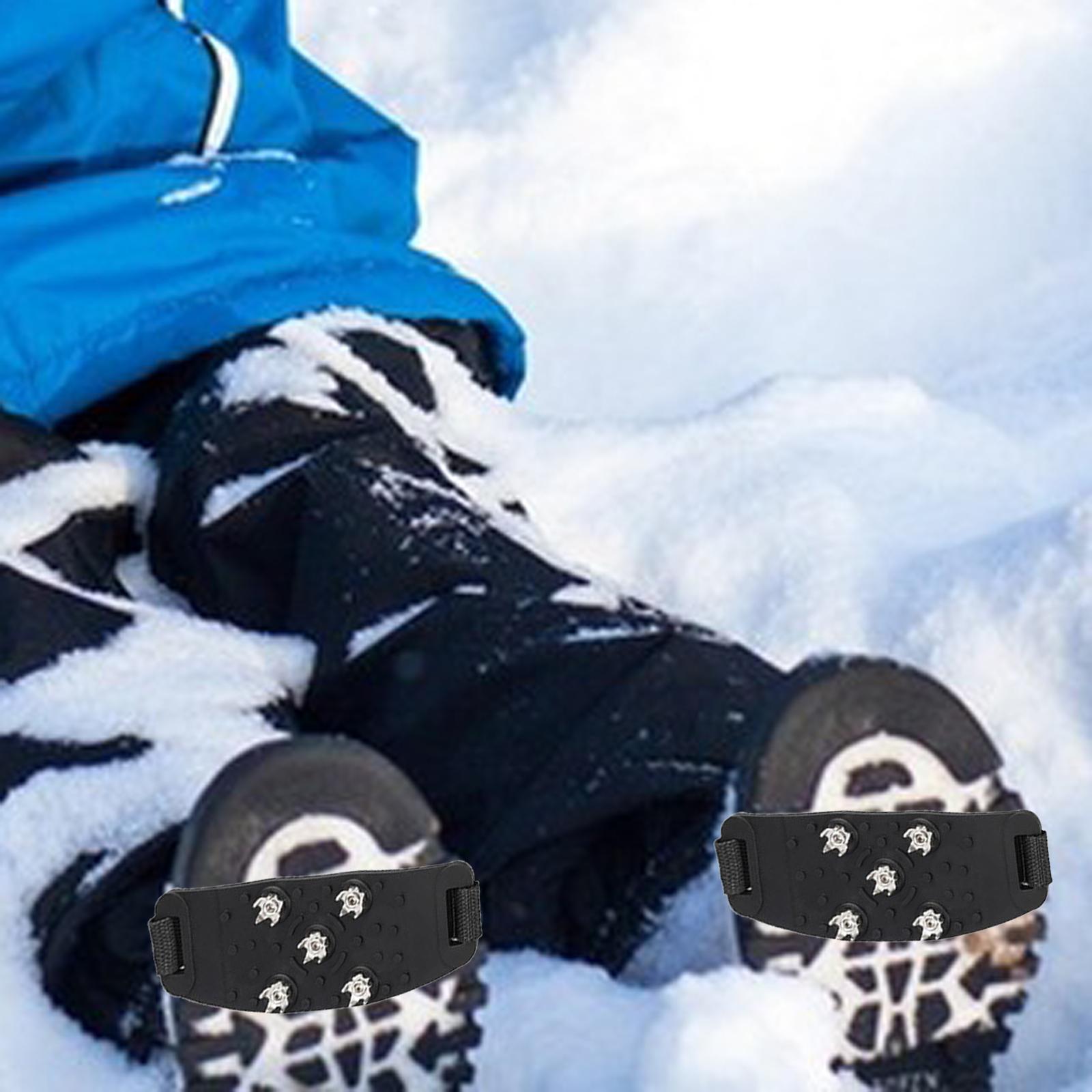 Ice Snow Grippers Crampons Cleats for Outdoor Activities Snow Walking Hiking