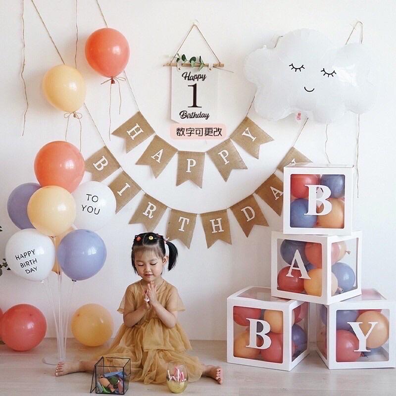 Hộp BaBy Trang Trí sự Kiện Sinh Nhật