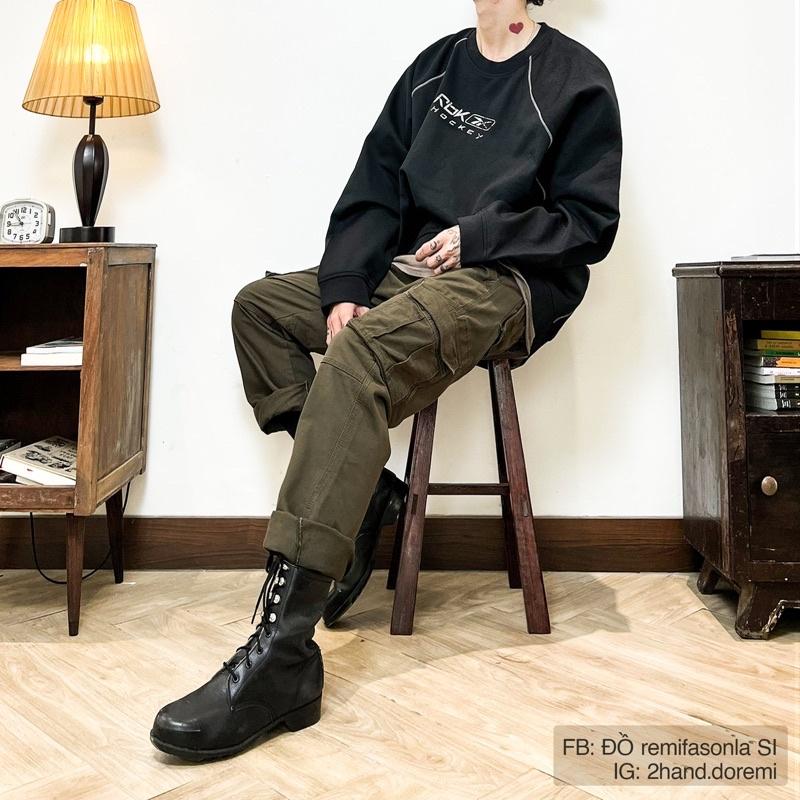 Quần Kaki Túi Hộp Nam Nữ Màu Sắc Retro - Chất Vải Dày Dặn Không Nhăn Không Xù - Chọn Size Theo Số Đo