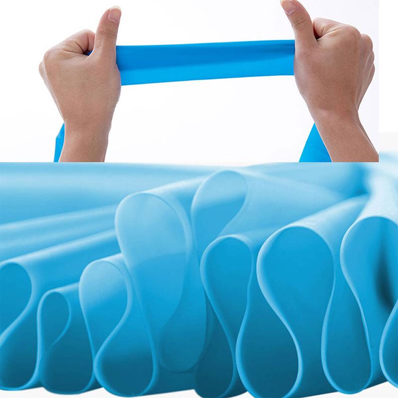 1,5/2M Yoga đàn hồi kéo dài dải cao su tập thể dục tập thể dục thiết bị tập thể dục đàn hồi và tập thể dục yoga Color: Green Size: 2000x150x0.35mm
