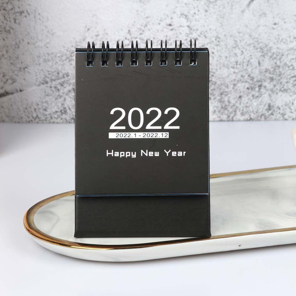 Lịch để bàn mini màu sắc đơn giản 2022 tiện dụng