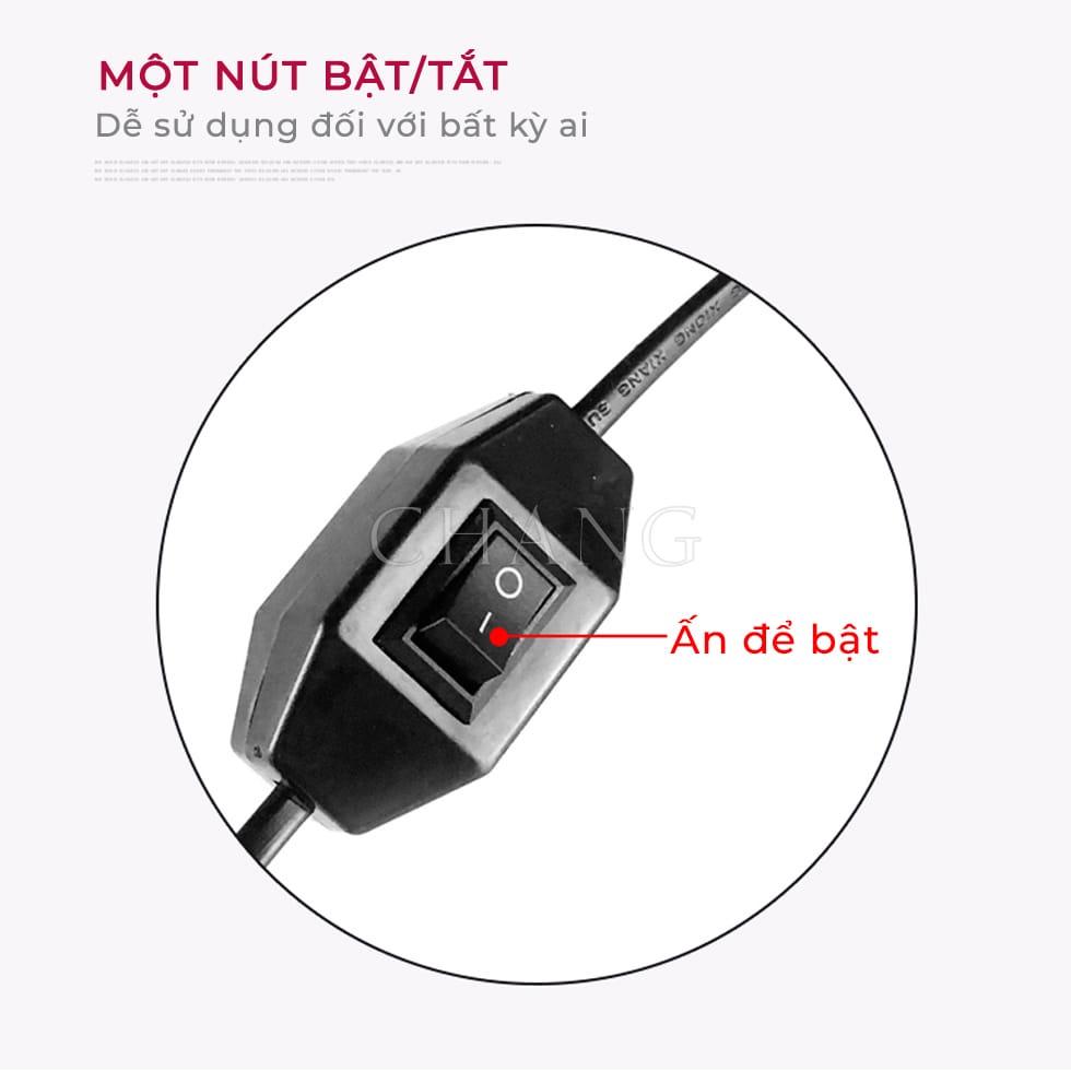 Đèn Sưởi, Quạt Sưởi Mini Xoay 360 Độ 4Inch Hồng Ngoại Để Bàn Ấm Áp Tiết Kiệm Điện Năng
