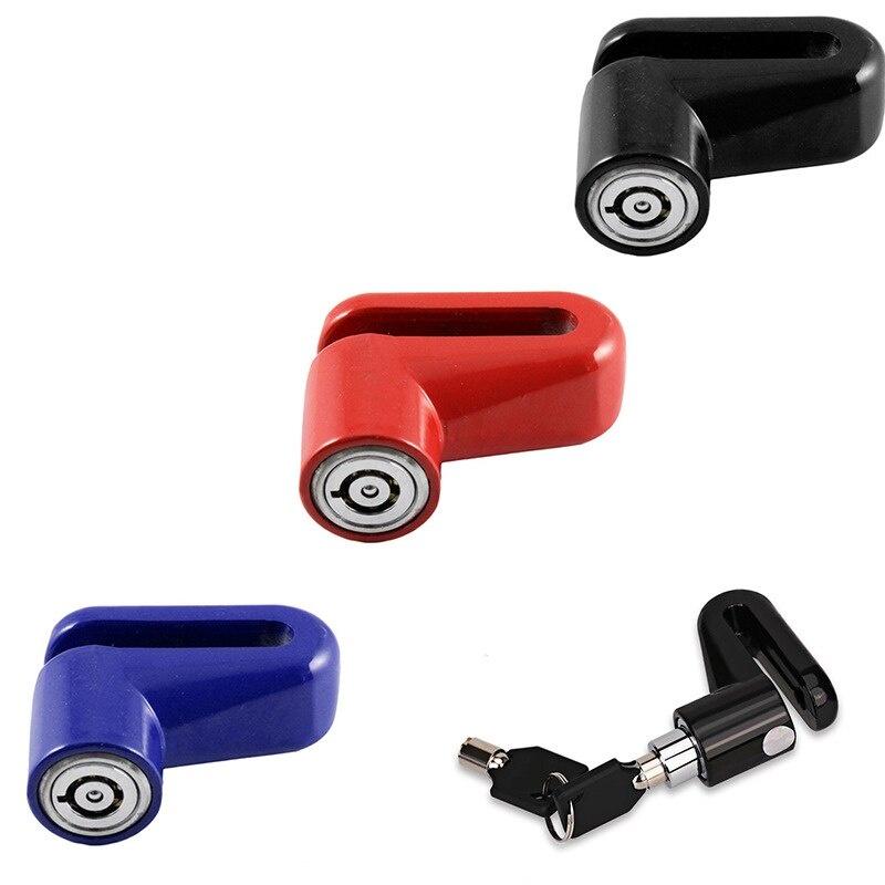1PCs Anti Theft Disk Disc Brake Rotor Lock for Scooter Bike Safety Lock for Outdoor Motorcycle Bicycle Cycling Accessories