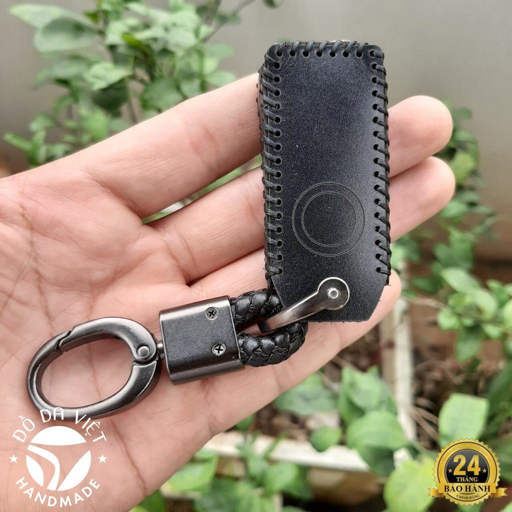 Bao Da Chìa Khóa Remote Pitech chống trộm, keyfob Pi V1 và V2. da thật 100%, bảo hành 2 năm