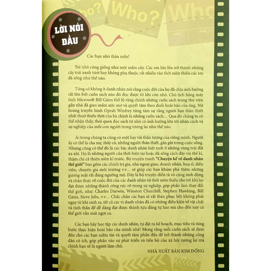 WHO? Chuyện kể về danh nhân thế giới: John Lennon (Tái Bản 2023)