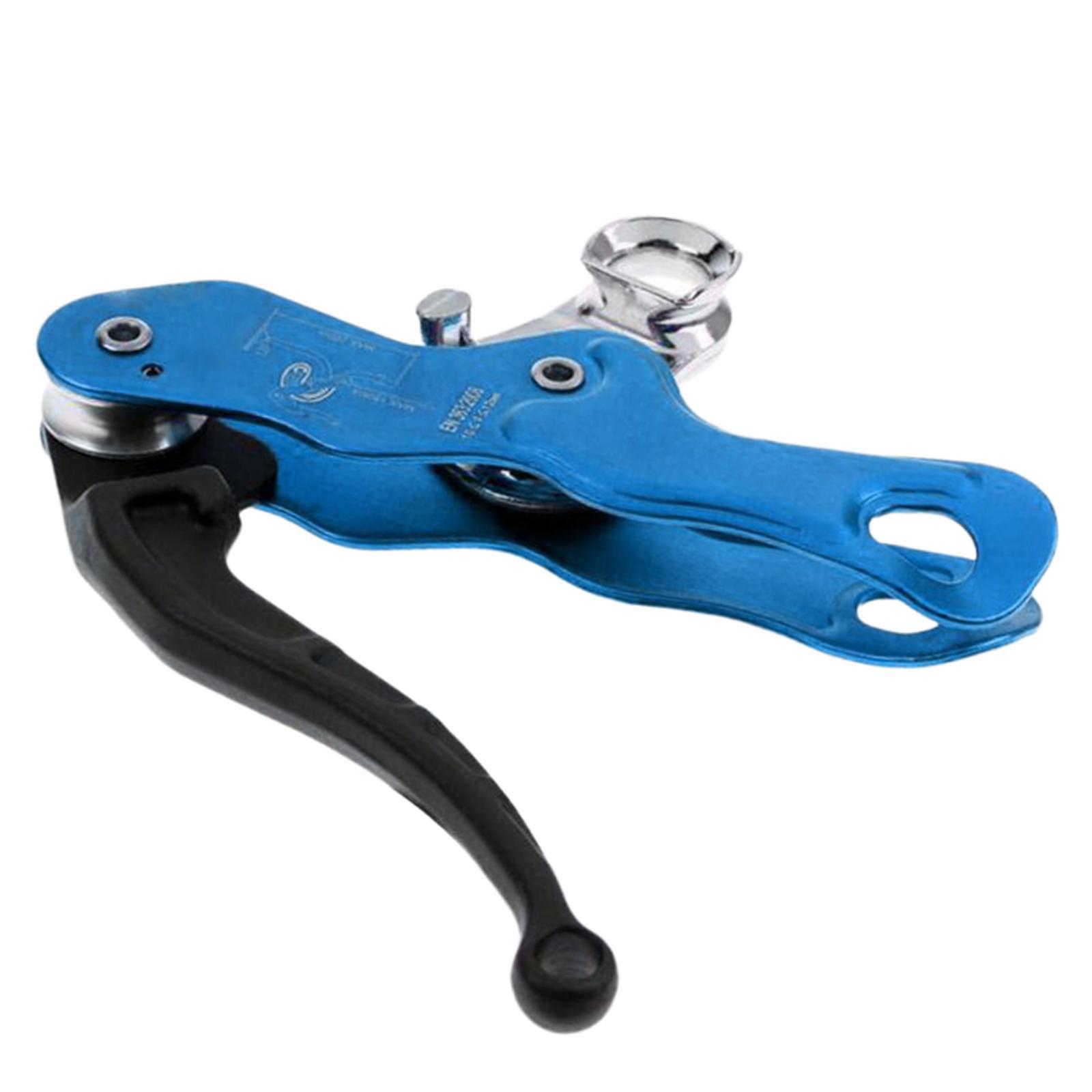 Outdoor Rock Climbing Descender Self Braking Rappelling Gear for Downhill