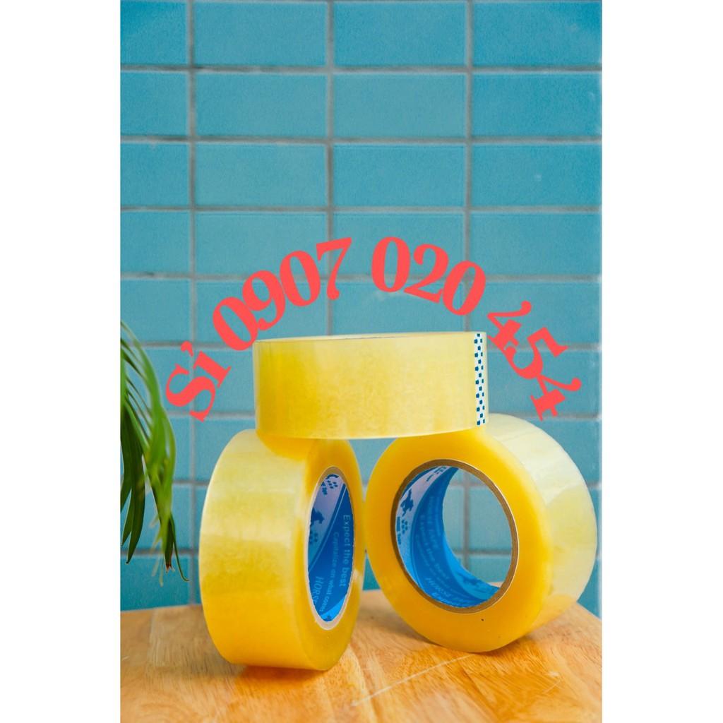 Băng keo opp trong/đục dán thùng siêu dính siêu rẻ 200y/2kg/ 1 cây 6 cuộn