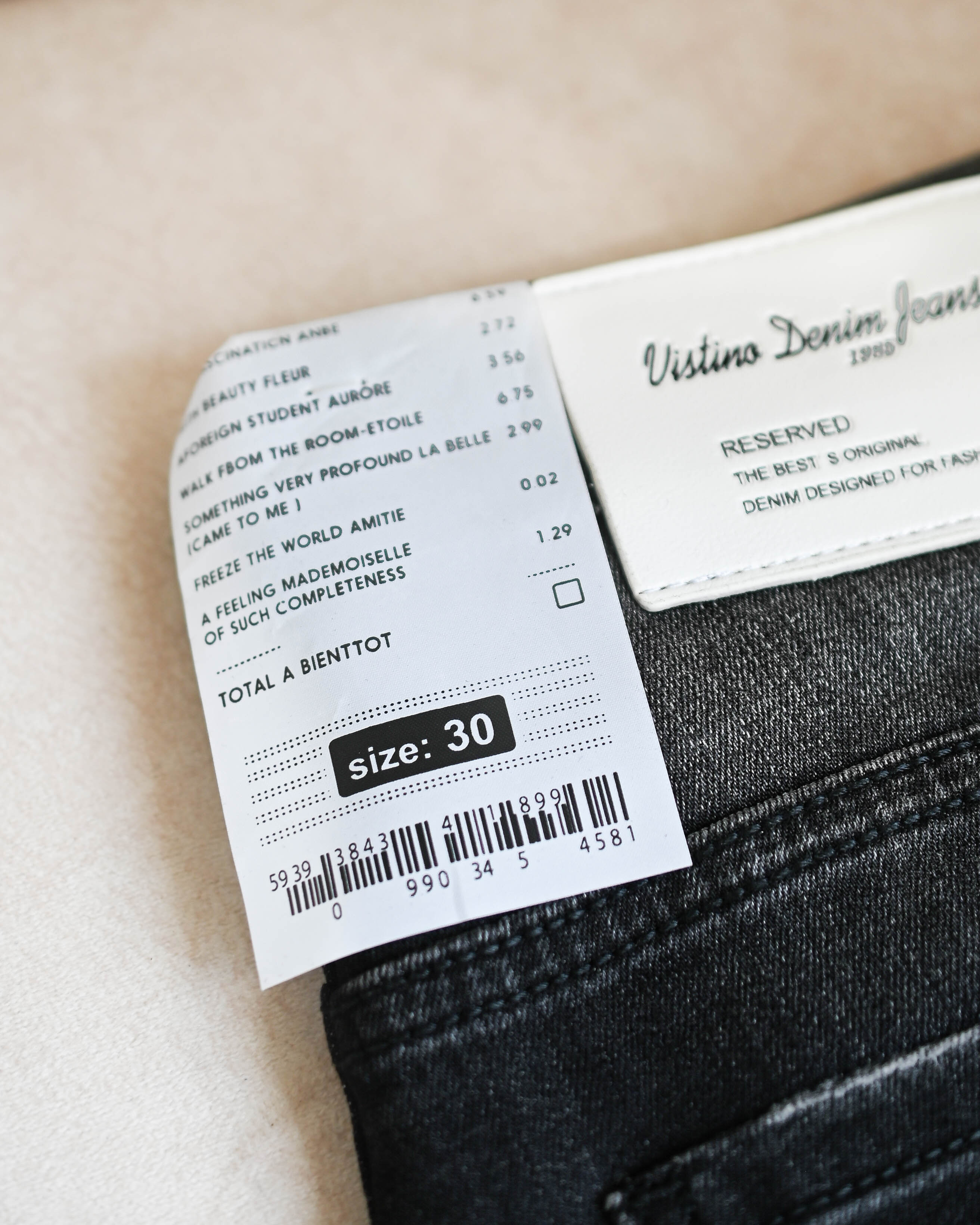 Quần jeans dài Vistino