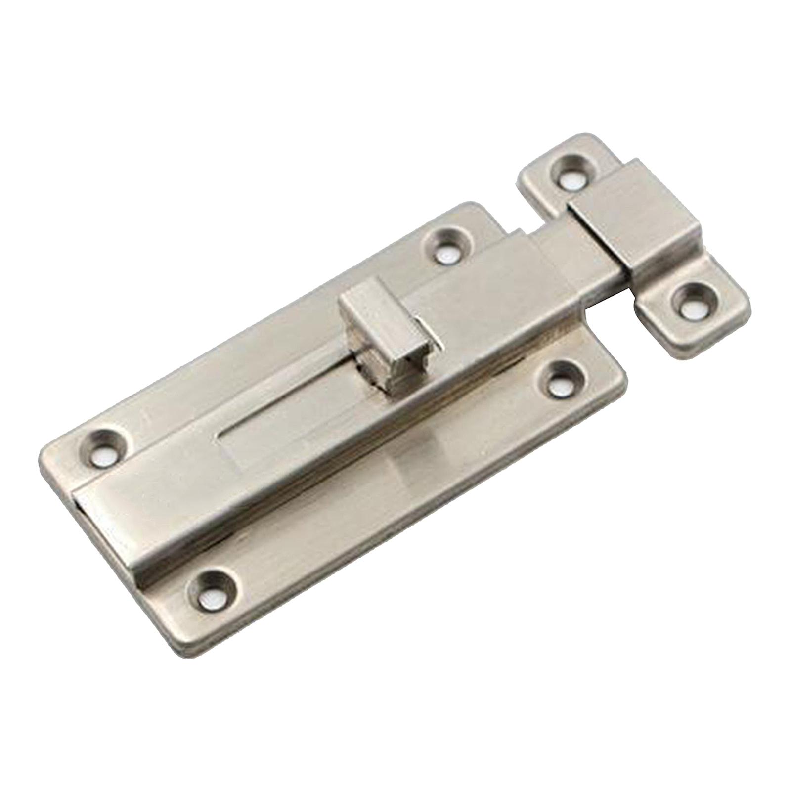 3 Heavy Duty Door  Slide Latch Locks with 4 Inch Screws