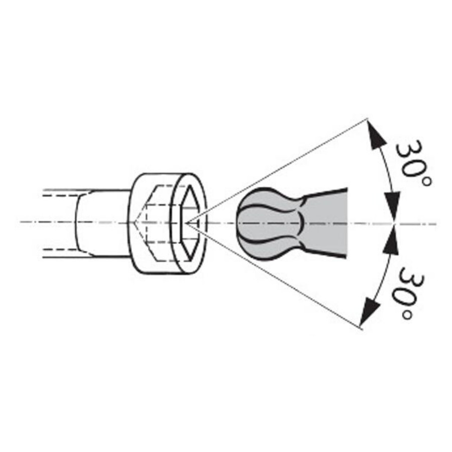 Hình ảnh BỘ LỤC GIÁC PB SWISS TOOLS KNURLED PB 3212.LH ĐẦU BI 9 CÂY (627191 9) PB 3212.LH-10