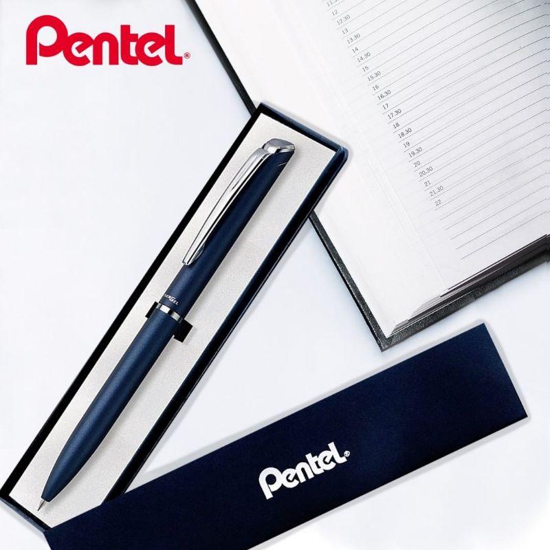 Bút Ký Cao Cấp Pentel BL2007 Ngòi 0.7mm Mực Xanh | Thiết Kế Nắp Vặn Thanh Lịch | Nhiều Màu Vỏ Thời Trang