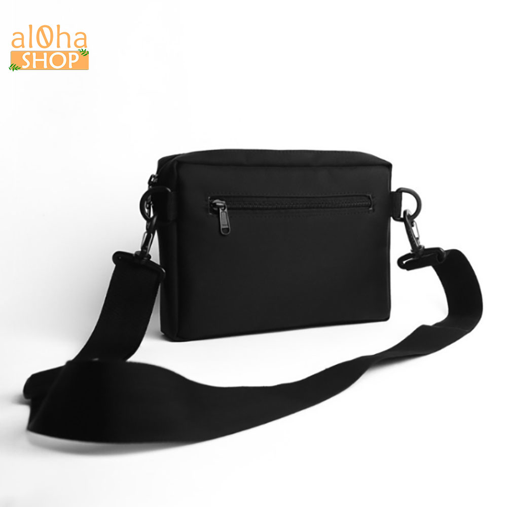 Túi đeo chéo nhiều ngăn vải Oxford, đeo vai chống thấm nước, bền bỉ unisex nam nữ - al0ha Shop