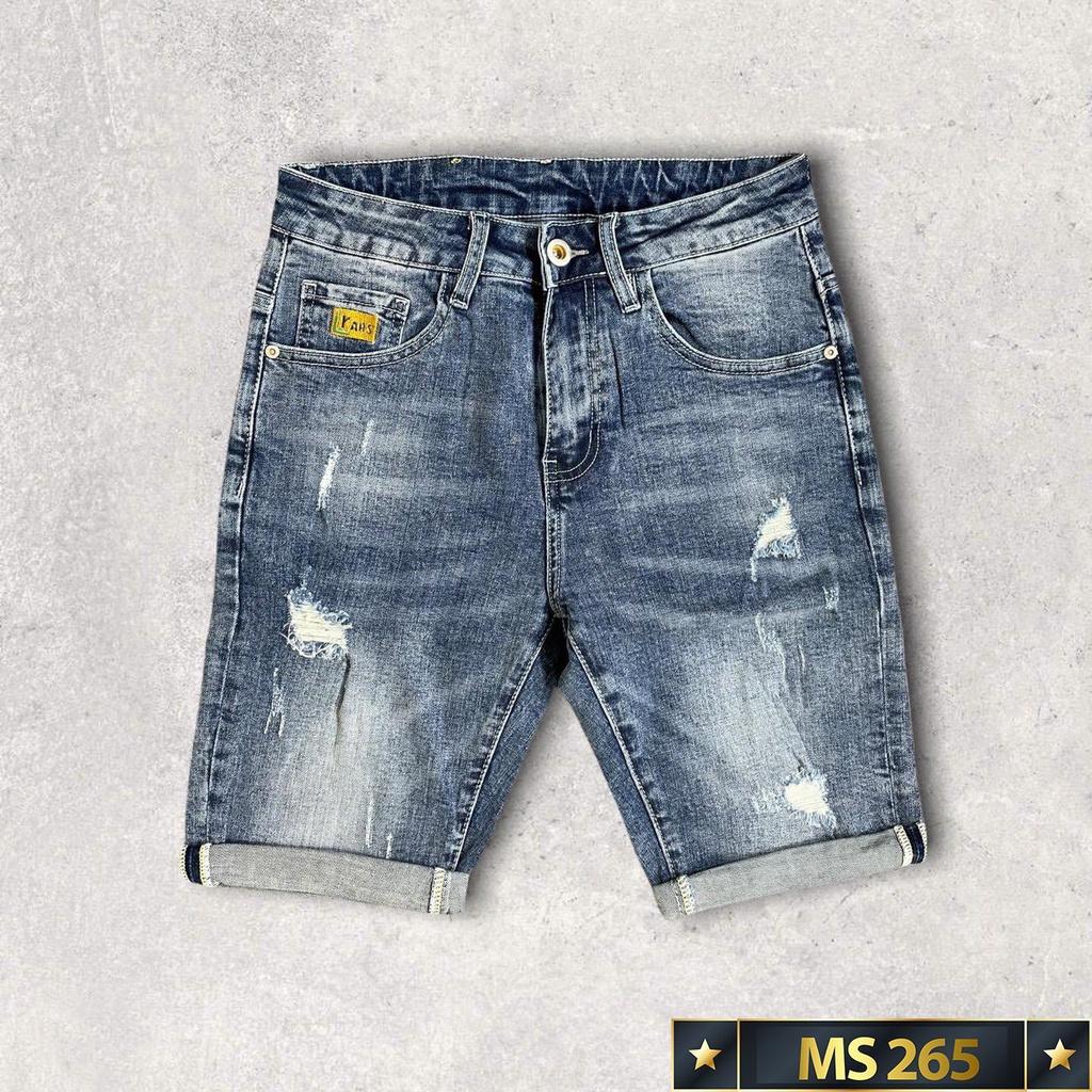 Quần short jean chất bò co giãn- quần lửng nam nhiều mẫu thời trang TINA ms265