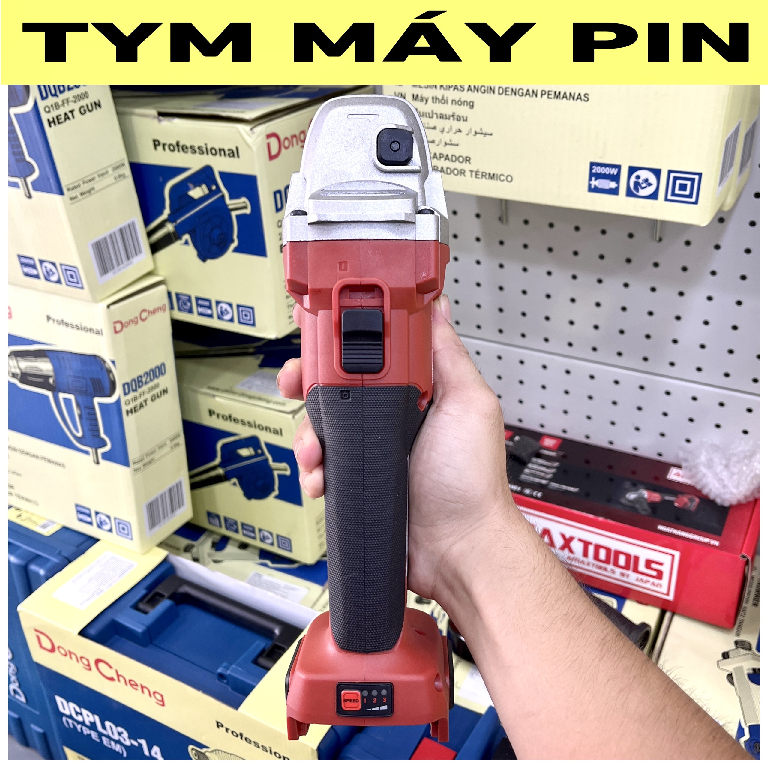 Thân Máy mài góc pin 21V Amaxtools AM100SM – chưa pin sạc