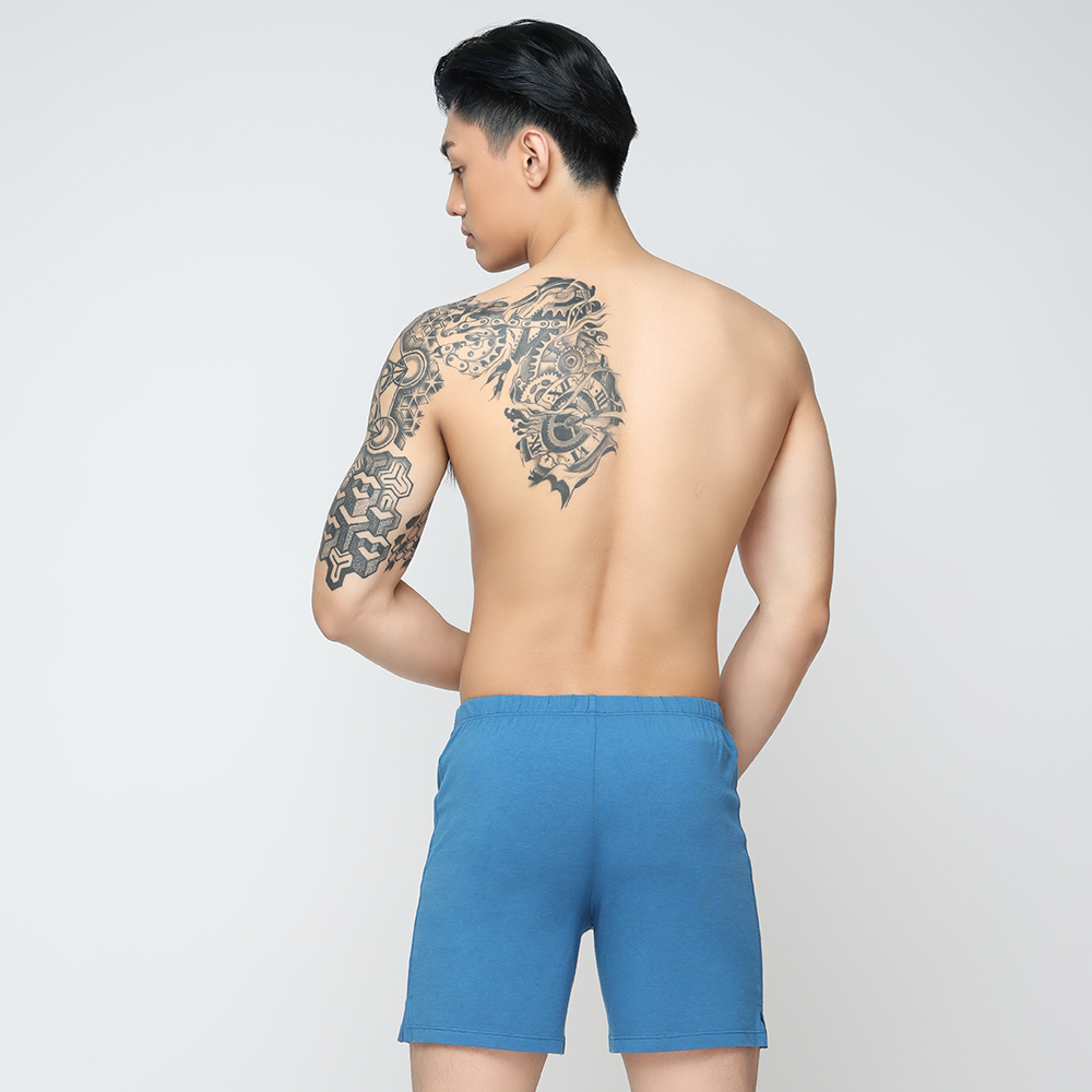 Quần Lót Nam Jockey Dáng Knit BoxerUSA Originals Xanh Đa Sắc Cao Cấp - J1124