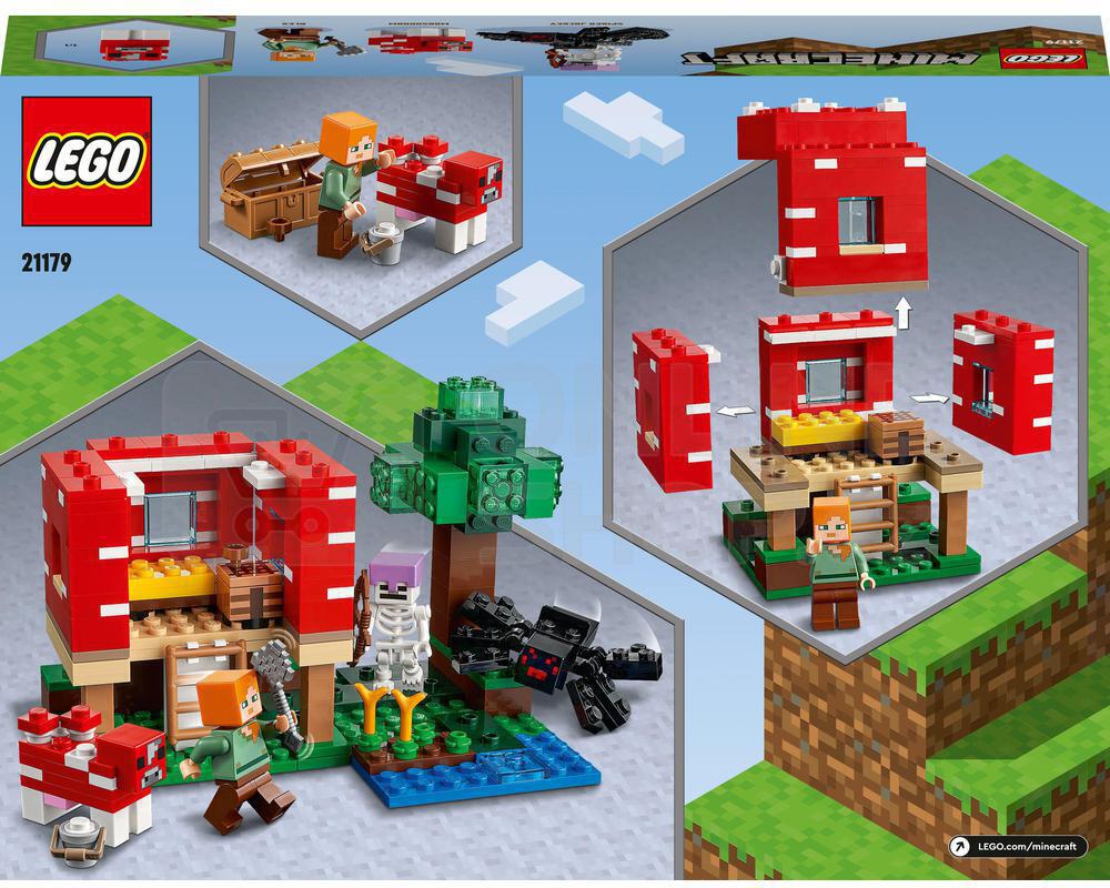 LEGO Minecraft 21179 Ngôi Nhà Nấm (272 chi tiết)