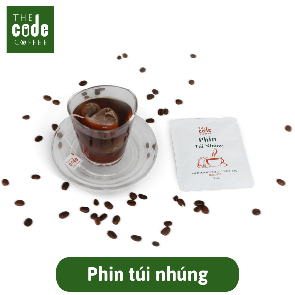 Cà Phê Phin Túi Nhúng Tiện Lợi - Robusta Túi Lọc Phin Giấy 1 Hộp 10 Gói - Drip Bag Coffee