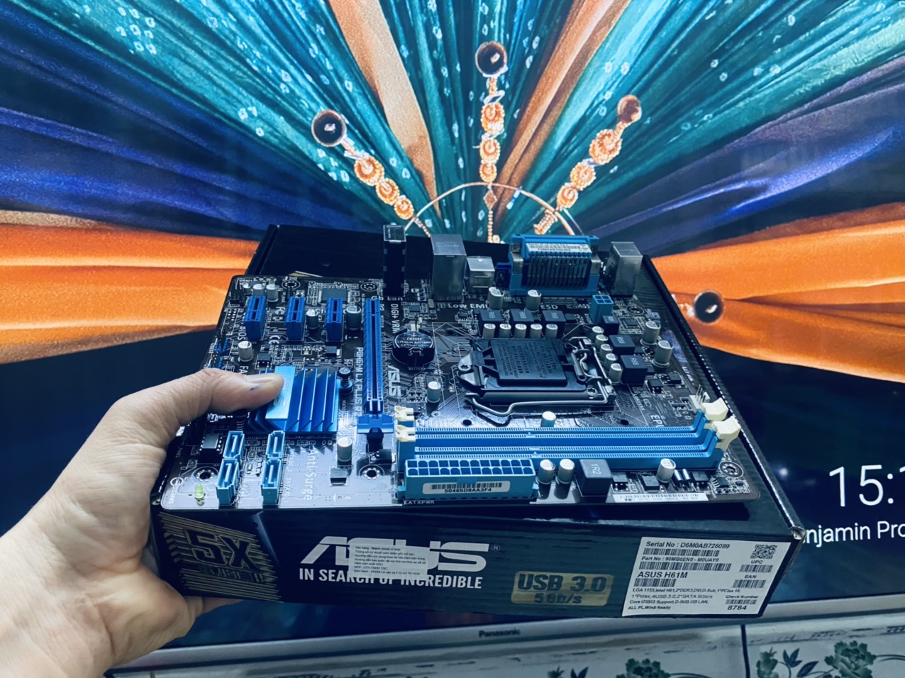Bo Mạch Chủ Asus P8 H61- HÀNG CHÍNH HÃNG