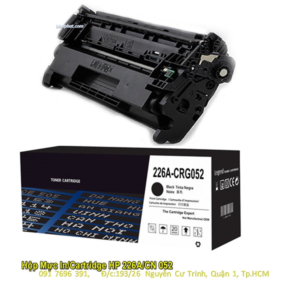Hộp mực CF 226A/ 26A dùng cho máy in HP MFP M426fdn, M402dw, M402n
