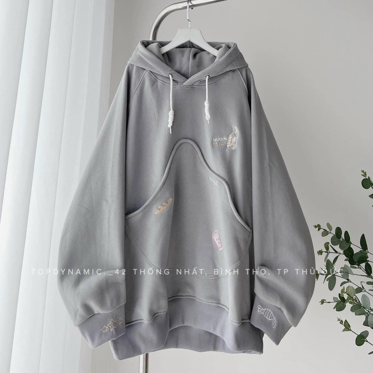 ÁO HOODIE - ÁO KHOÁC NỈ NGOẠI Dây full zip (Ảnh Thật) HOOIDE MỚI TÚI TO IN CHỮ N143